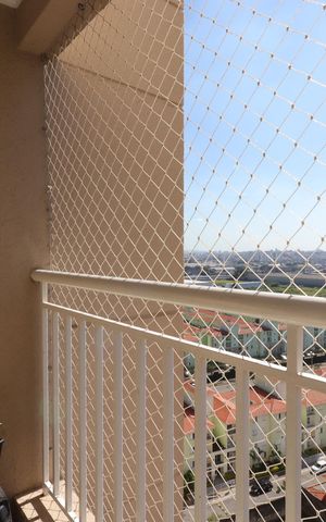 Apartamento à venda com 51m², 2 quartos e 1 vagaSacada da Sala