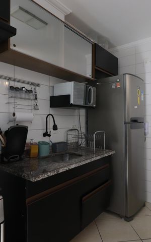 Apartamento à venda com 51m², 2 quartos e 1 vagaCozinha