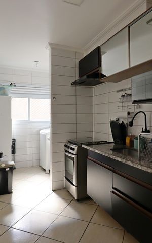 Apartamento à venda com 51m², 2 quartos e 1 vagaCozinha