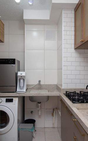 Apartamento à venda com 40m², 2 quartos e sem vaga Apartamento à venda com 40m², 2 quartos e sem vagaCozinha