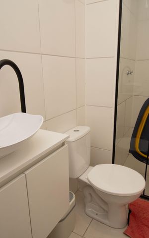 Apartamento à venda com 40m², 2 quartos e sem vaga Apartamento à venda com 40m², 2 quartos e sem vagaBanheiro