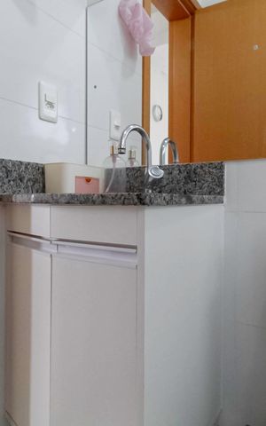 Apartamento à venda com 140m², 3 quartos e 1 vaga Apartamento à venda com 140m², 3 quartos e 1 vagaBanheiro social