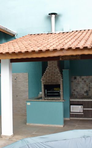 Casa à venda com 280m², 4 quartos e 3 vagasChurrasqueira