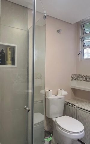 Apartamento à venda com 80m², 2 quartos e 1 vaga Apartamento à venda com 80m², 2 quartos e 1 vagaBanheiro da Suíte