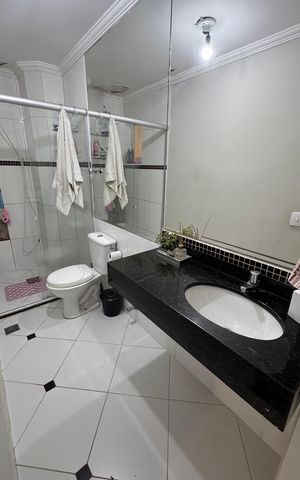 Apartamento à venda com 94m², 3 quartos e 2 vagas Apartamento à venda com 94m², 3 quartos e 2 vagasBanheiro