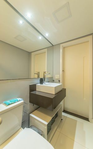 Apartamento à venda com 85m², 3 quartos e 2 vagasBanheiro Social