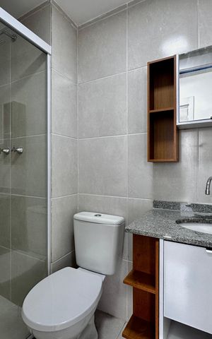 Apartamento à venda com 36m², 2 quartos e sem vaga Apartamento à venda com 36m², 2 quartos e sem vagaBanheiro