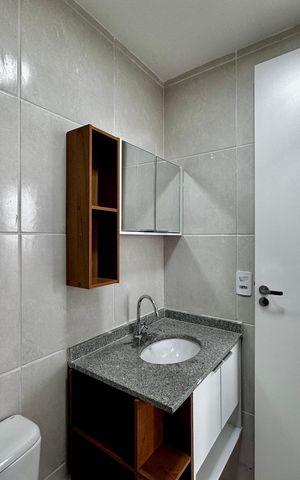Apartamento à venda com 36m², 2 quartos e sem vaga Apartamento à venda com 36m², 2 quartos e sem vagaBanheiro