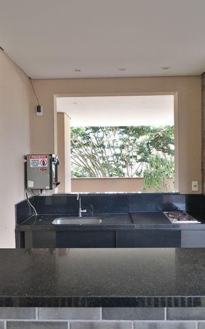 Apartamento para alugar com 70m², 2 quartos e 2 vagasÁrea comum - Espaço Gourmet
