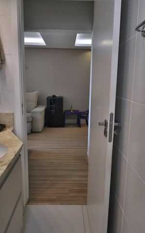 Apartamento para alugar com 70m², 2 quartos e 2 vagasBanheiro Social