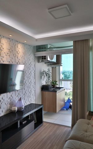 Apartamento para alugar com 70m², 2 quartos e 2 vagasSala