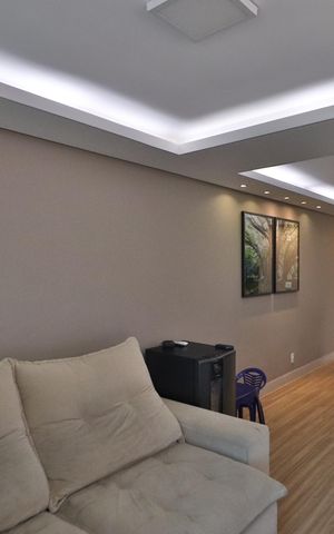 Apartamento para alugar com 70m², 2 quartos e 2 vagasSala