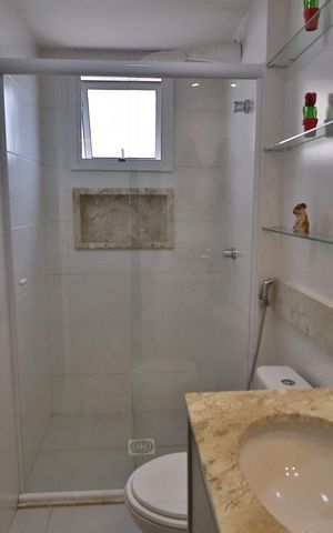 Apartamento para alugar com 70m², 2 quartos e 2 vagasBanheiro Social