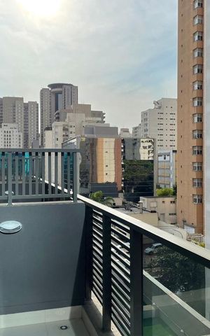 Apartamento à venda com 38m², 1 quarto e sem vaga Apartamento à venda com 38m², 1 quarto e sem vagavaranda