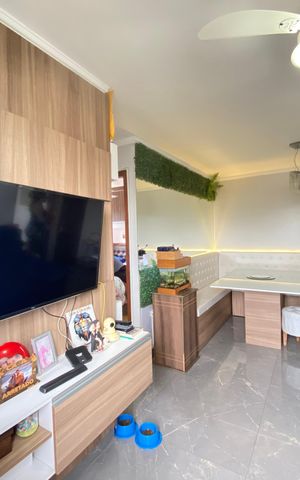 Apartamento à venda com 54m², 2 quartos e 1 vaga Apartamento à venda com 54m², 2 quartos e 1 vagaSala