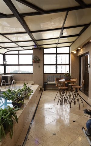 Apartamento à venda com 230m², 4 quartos e 4 vagasVaranda gourmet