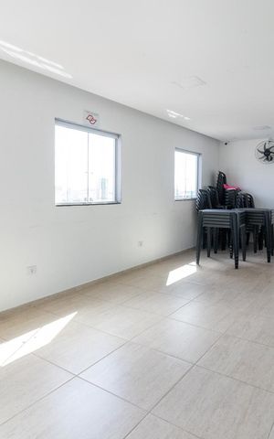 Apartamento para alugar com 40m², 2 quartos e 1 vagaÁrea comum - Salão de festas