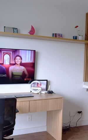 Studio à venda com 25m², 1 quarto e sem vagaSala/Quarto