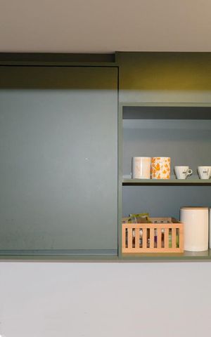 Studio à venda com 25m², 1 quarto e sem vagaCozinha
