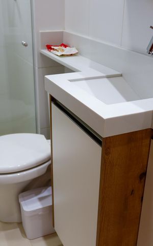 Apartamento para alugar com 50m², 2 quartos e 1 vaga Apartamento para alugar com 50m², 2 quartos e 1 vagaBanheiro