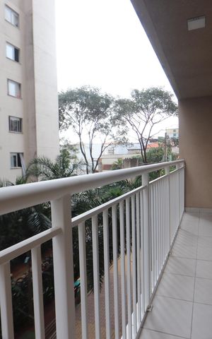 Apartamento para alugar com 38m², 1 quarto e sem vagaSacada