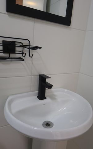 Apartamento para alugar com 38m², 1 quarto e sem vagaBanheiro da Suíte