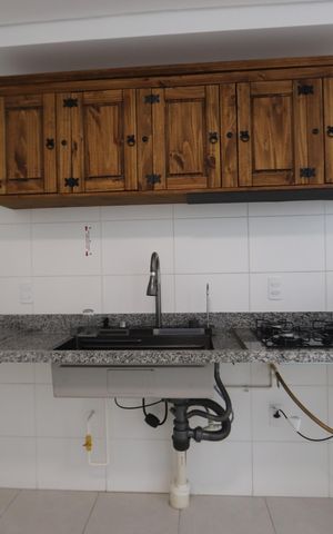 Apartamento para alugar com 38m², 1 quarto e sem vagaCozinha