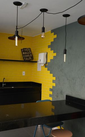 Studio à venda com 28m², 1 quarto e sem vagaÁrea comum - Churrasqueira