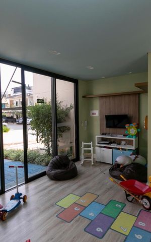 Casa de condomínio à venda com 80m², 2 quartos e 2 vagasBRINSQUEDOTÉCA
