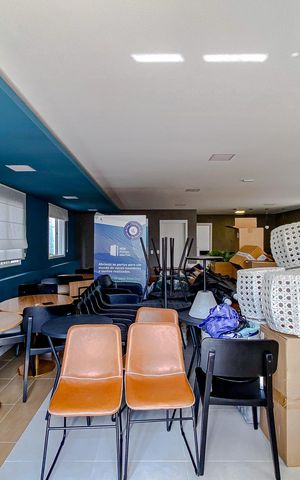 Apartamento para alugar com 39m², 2 quartos e sem vagaÁrea comum - Salão de festas