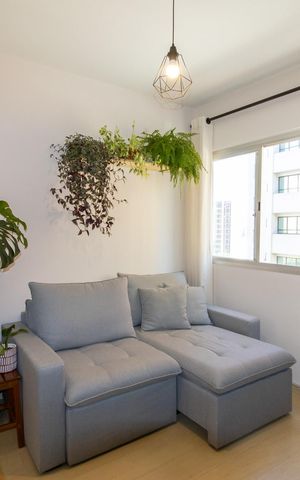 Apartamento à venda com 43m², 1 quarto e sem vaga Apartamento à venda com 43m², 1 quarto e sem vagaSala