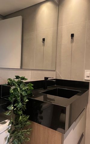 Studio à venda com 27m², 1 quarto e sem vaga Studio à venda com 27m², 1 quarto e sem vagaBanheiro