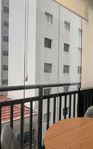 Studio à venda com 27m², 1 quarto e sem vaga Studio à venda com 27m², 1 quarto e sem vagaSacada