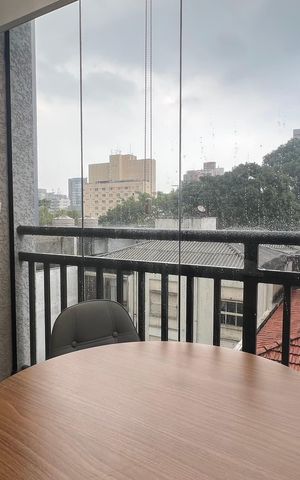Studio à venda com 27m², 1 quarto e sem vaga Studio à venda com 27m², 1 quarto e sem vagaSacada