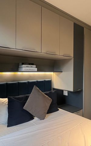 Studio à venda com 27m², 1 quarto e sem vaga Studio à venda com 27m², 1 quarto e sem vagaQuarto