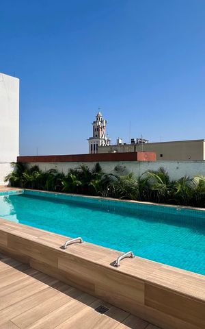 Studio à venda com 27m², 1 quarto e sem vaga Studio à venda com 27m², 1 quarto e sem vagaPiscina
