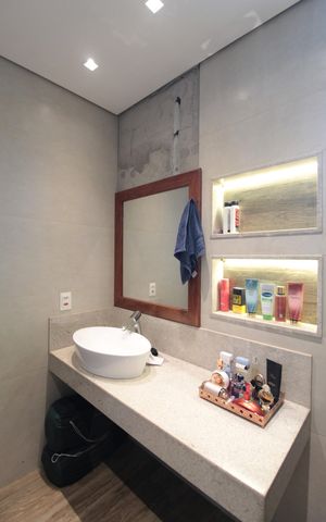 Casa à venda com 450m², 3 quartos e 10 vagasBanheiro da Suíte