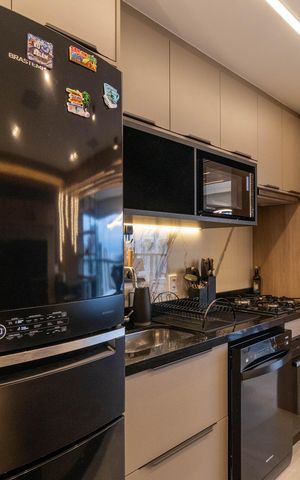 Apartamento à venda com 51m², 1 quarto e 1 vagaCozinha