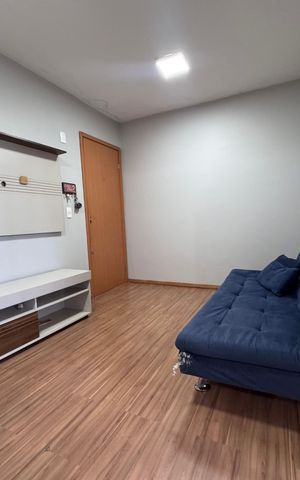 Apartamento à venda com 45m², 2 quartos e 1 vagaSala