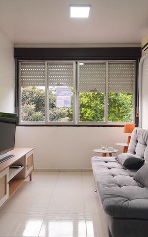 Studio à venda com 34m², 1 quarto e sem vagaSala/Quarto