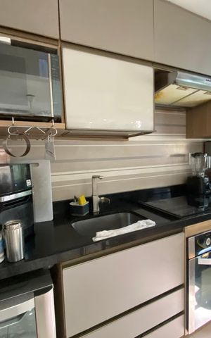 Apartamento à venda com 64m², 3 quartos e 3 vagas Apartamento à venda com 64m², 3 quartos e 3 vagasSala - Cozinha