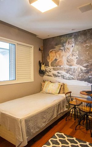 Apartamento à venda com 201m², 4 quartos e 4 vagas Apartamento à venda com 201m², 4 quartos e 4 vagasQuarto