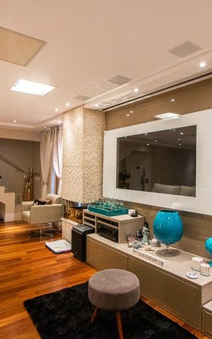 Apartamento à venda com 201m², 4 quartos e 4 vagas Apartamento à venda com 201m², 4 quartos e 4 vagasSala