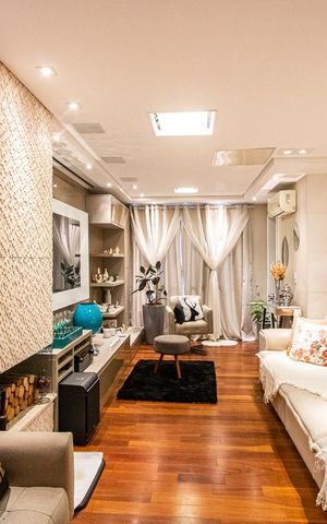 Apartamento à venda com 201m², 4 quartos e 4 vagas Apartamento à venda com 201m², 4 quartos e 4 vagasSala