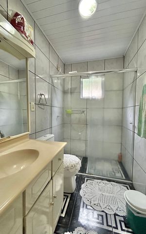 Casa à venda com 88m², 2 quartos e 1 vagaBanheiro