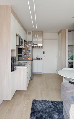 Apartamento à venda com 25m², 1 quarto e sem vaga Apartamento à venda com 25m², 1 quarto e sem vagaSala