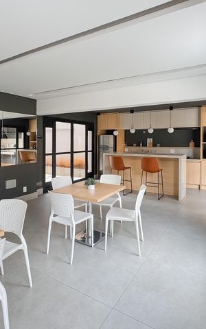 Apartamento à venda com 25m², 1 quarto e sem vaga Apartamento à venda com 25m², 1 quarto e sem vagaÁrea comum - Salão de Festas