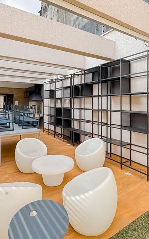 Apartamento à venda com 25m², 1 quarto e sem vaga Apartamento à venda com 25m², 1 quarto e sem vagaChurrasqueira