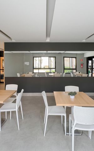 Apartamento à venda com 25m², 1 quarto e sem vaga Apartamento à venda com 25m², 1 quarto e sem vagaÁrea comum - Salão de Festas