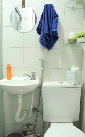 Studio para alugar com 20m², 1 quarto e sem vaga Studio para alugar com 20m², 1 quarto e sem vagaBanheiro
